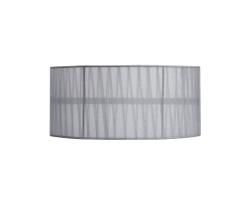 Plain white shop light shade